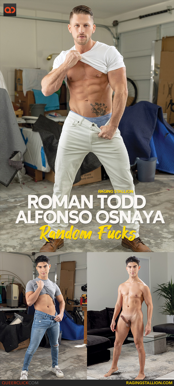 Raging Stallion: Roman Todd and Alfonso Osnaya - Random Fucks