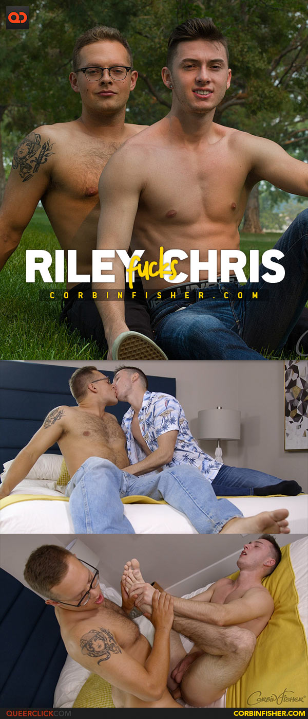 Corbin Fisher: Riley Fucks Chris - Riley Stretches Chris