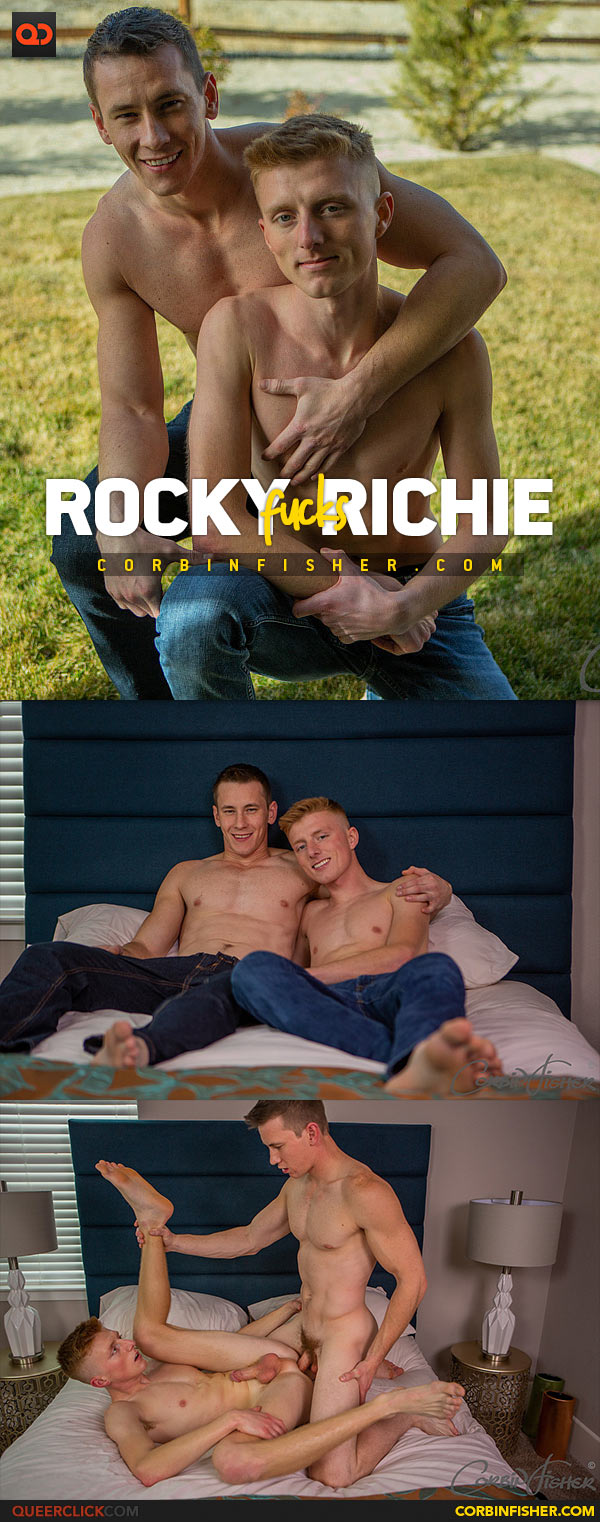 Corbin Fisher: Rocky Tate Fucks Richie West - Creaming Richie