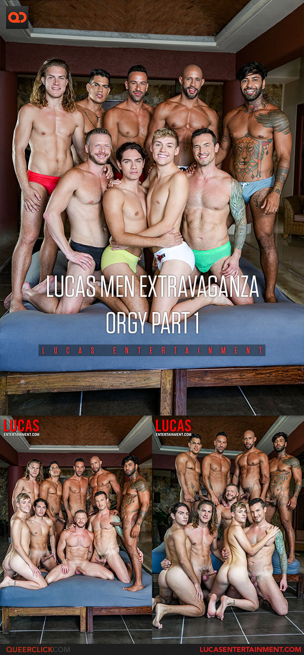 Lucas Entertainment: Lucas Men Extravaganza - Orgy Part 1