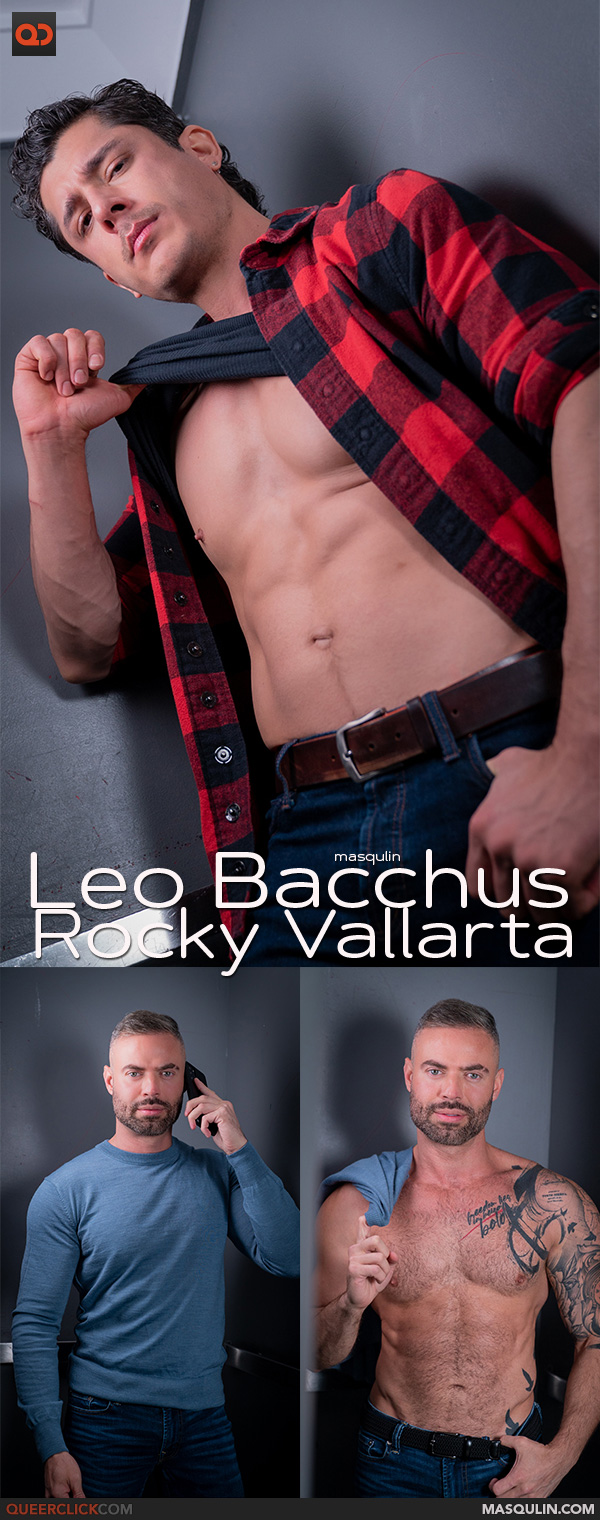 The Bro Network | Masqulin:  Leo Bacchus and Rocky Vallarta - Elevator Jammed