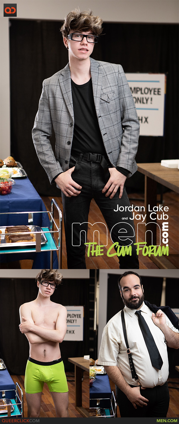 Men.com: Jay Cub and Jordan Lake - The Cum Forum - QueerClick