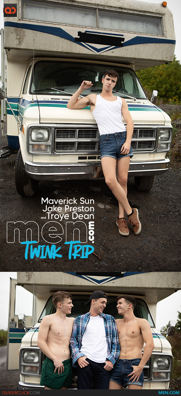Men.com: Maverick Sun and Jake Preston - Twink Trip Part 1
