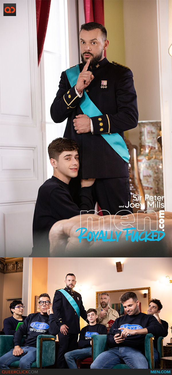 Men.com: Joey Mills and Sir Peter - Royally Fucked Part 3