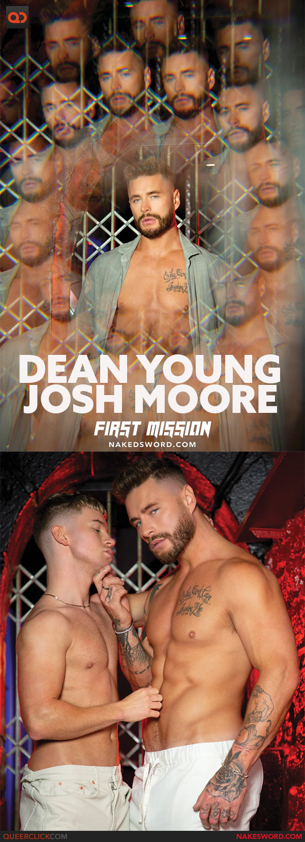Naked Sword: Josh Moore and Dean Young - First Mission Scene 3