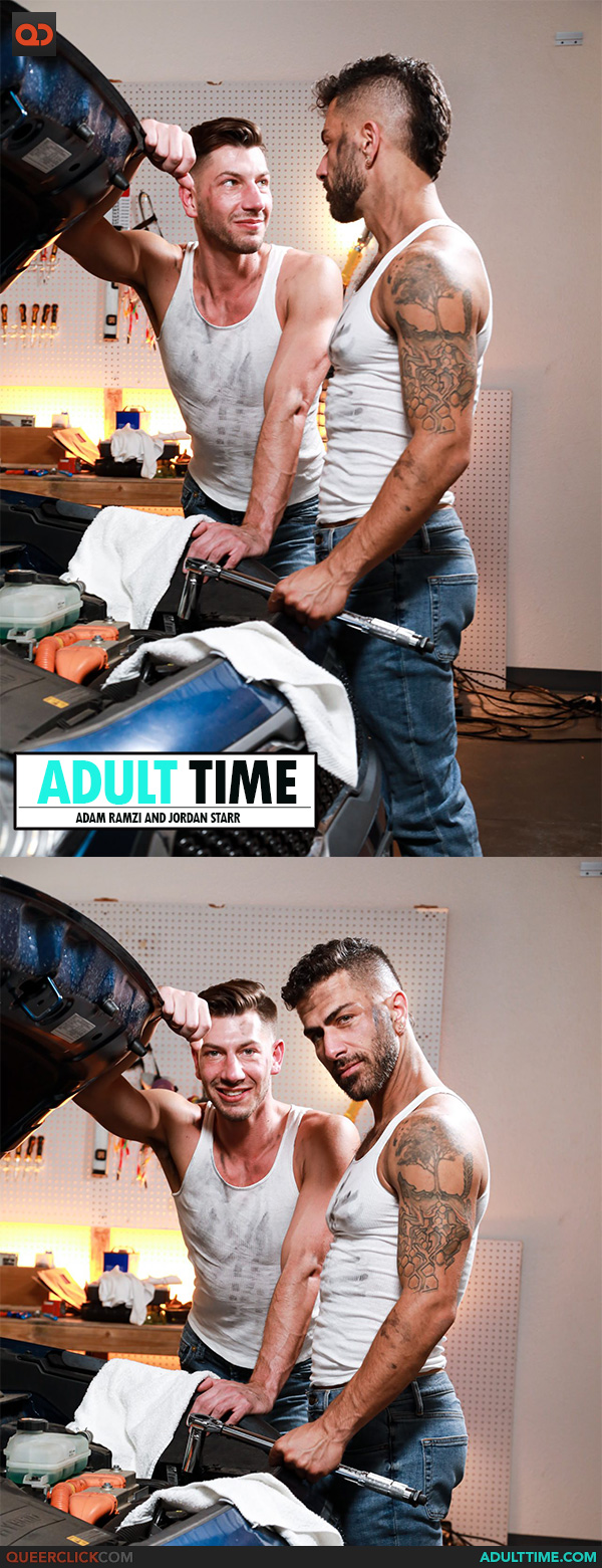 Adult Time: Adam Ramzi and Jordan Starr - Kiss me Fuck me