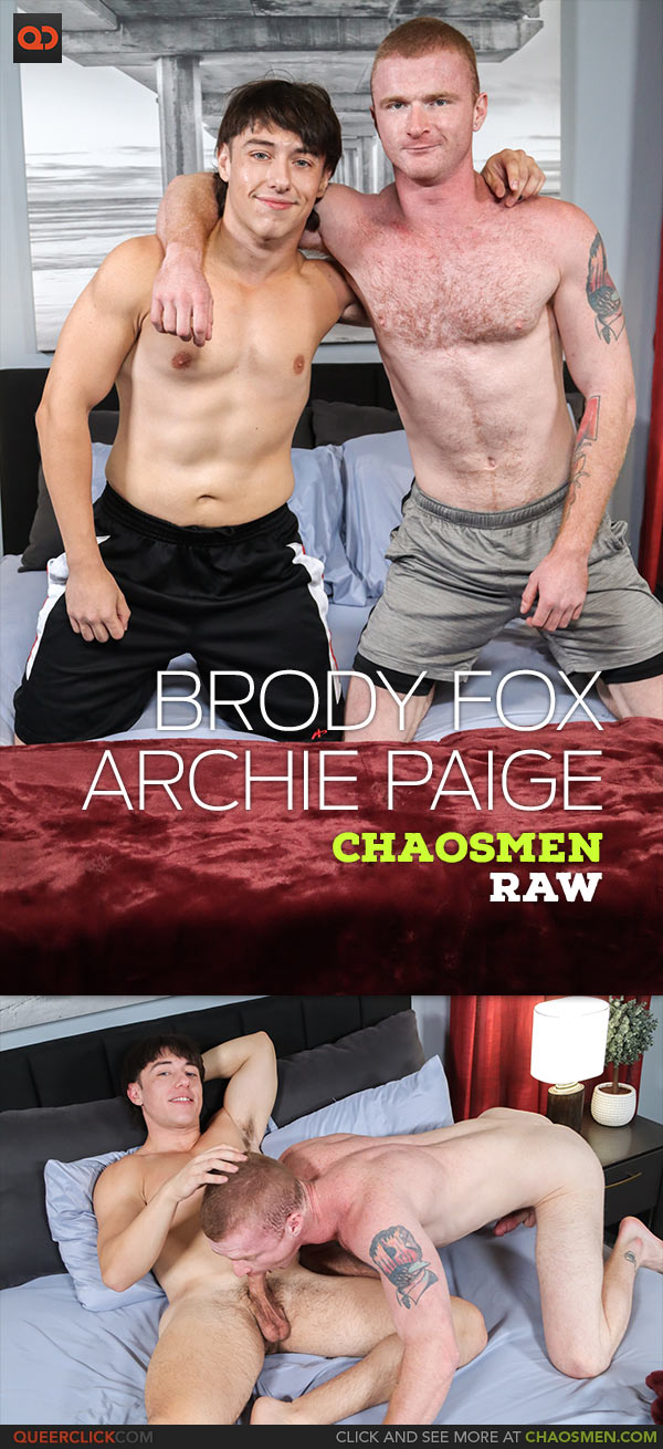 ChaosMen: Brody Fox and Archie Paige Flip Fuck