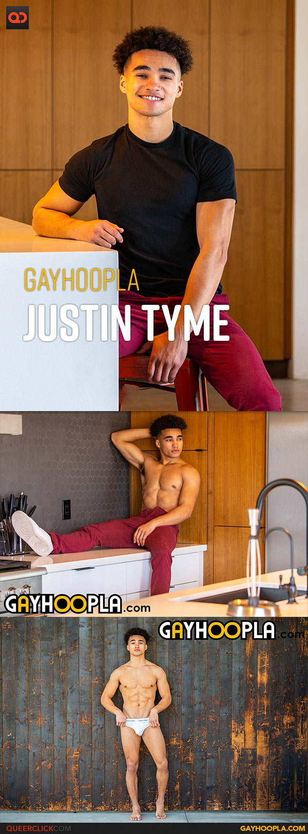 Gayhoopla: Justin Tyme - Hot New Amateur Justin Goes Pro