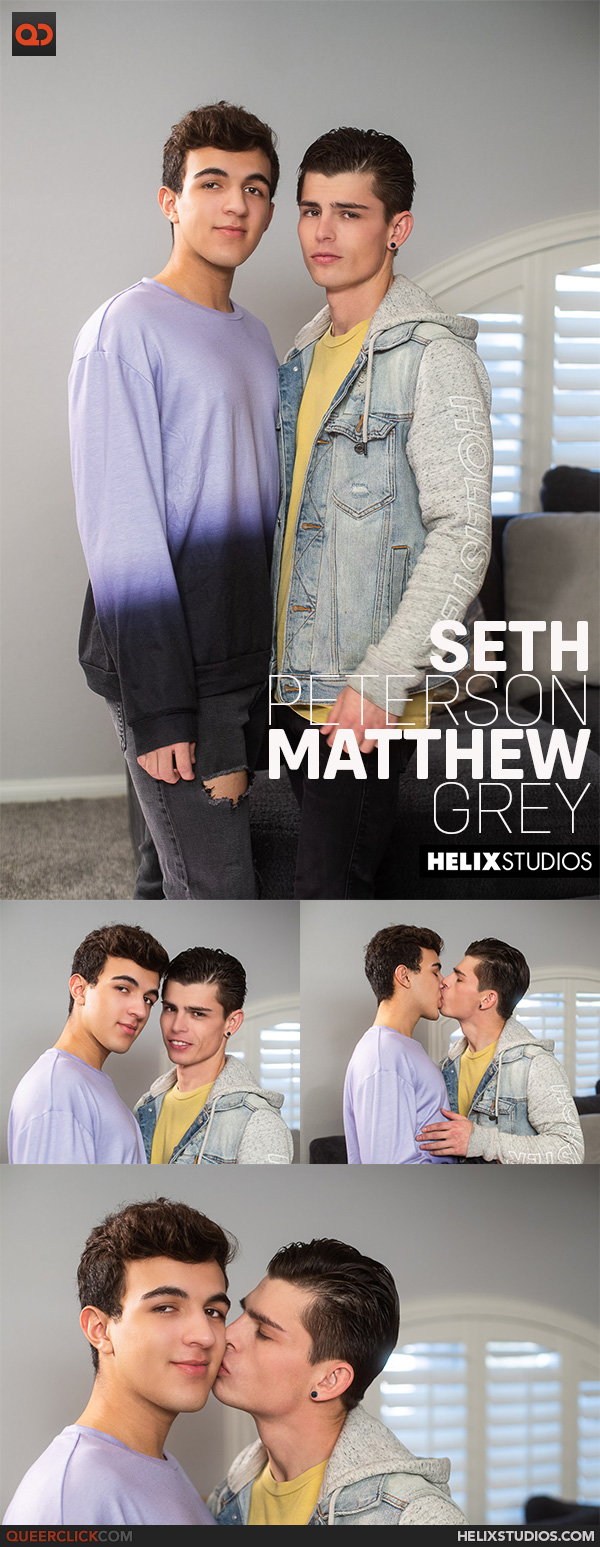 Helix Studios: Seth Peterson and Matthew Grey - Flip Fuck for the New Guy