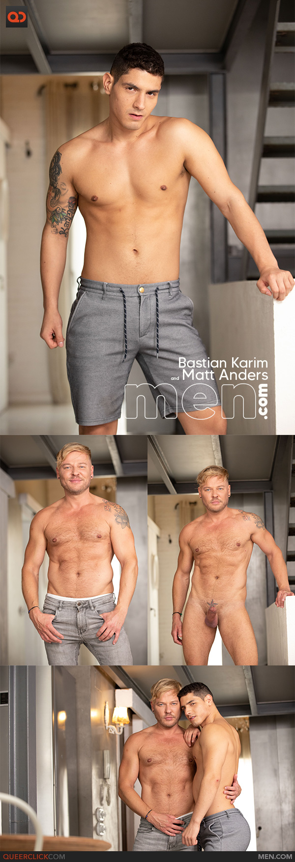 Men.com: Bastian Karim and Matt Anders