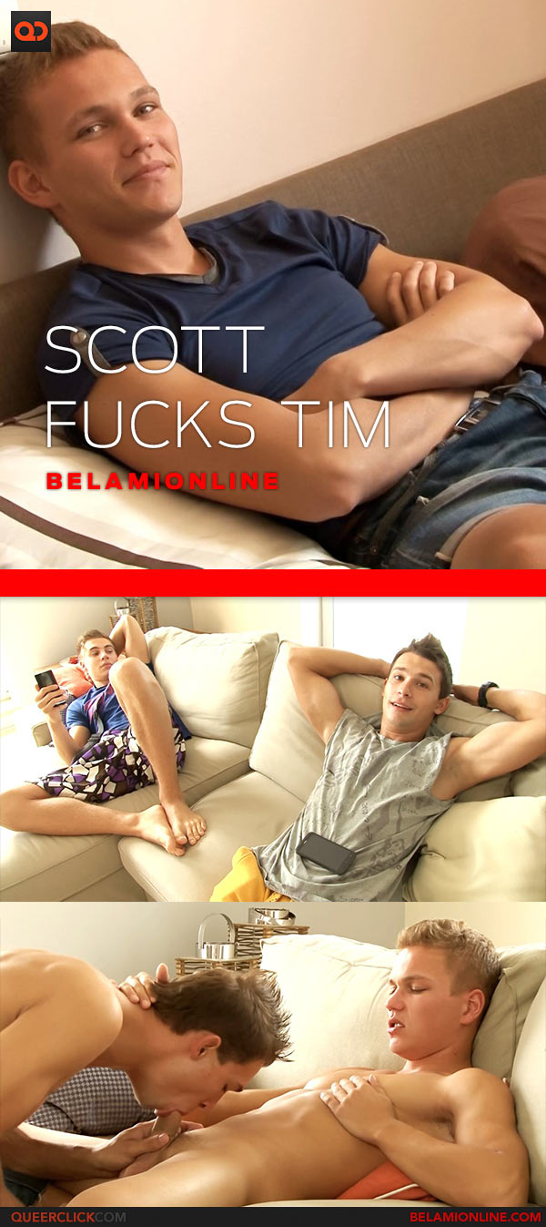 BelAmi Online: Scott Bennet Fucks Tim Campbell - On the Set