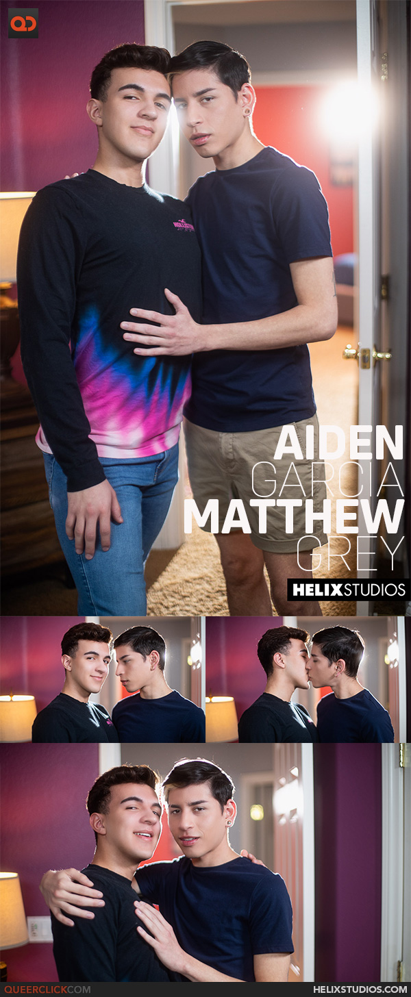 Helix Studios: Aiden Garcia and Matthew Grey - Grey Likes to Play