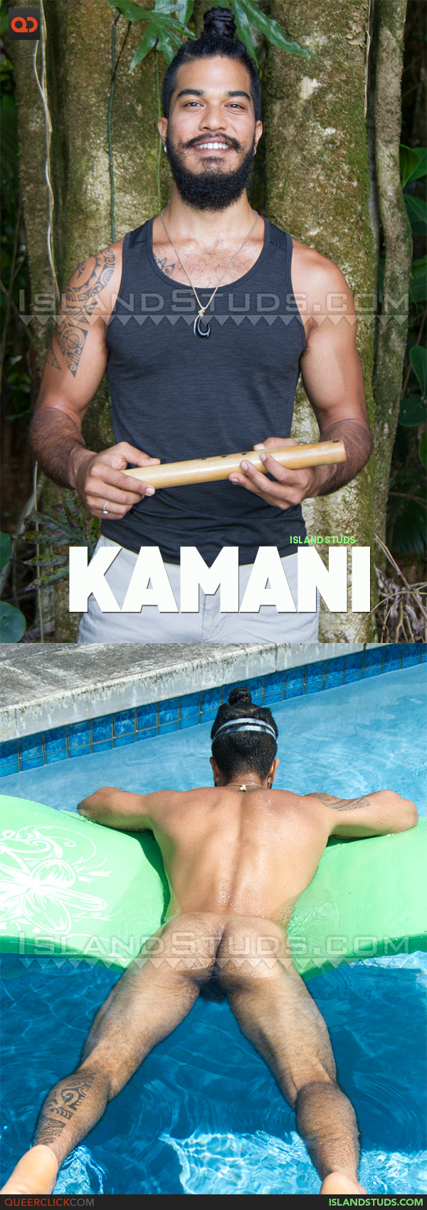 Island Studs: Kamani