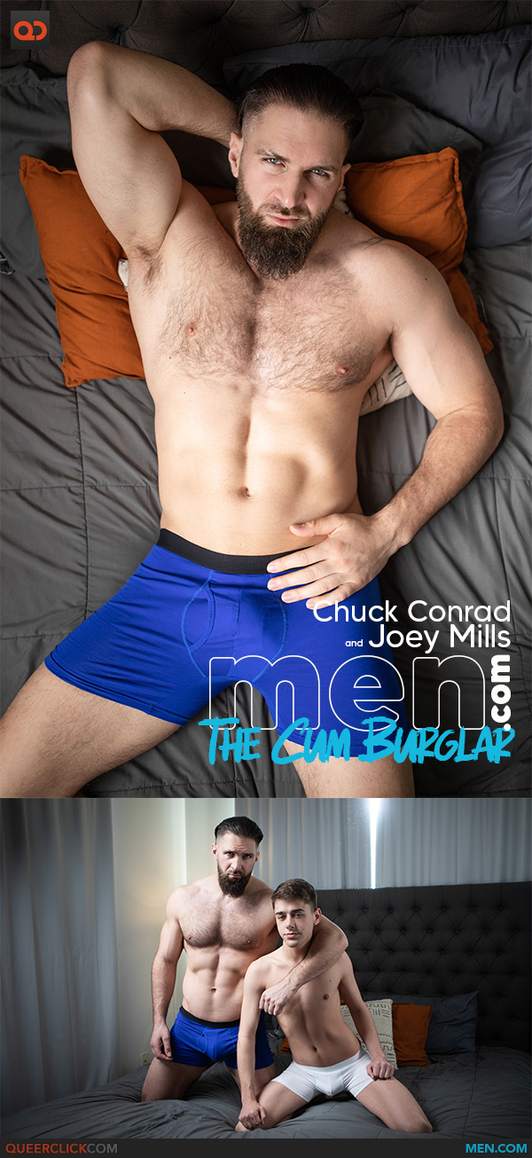 Men.com: Joey Mills and Chuck Conrad - The Cum Burglar