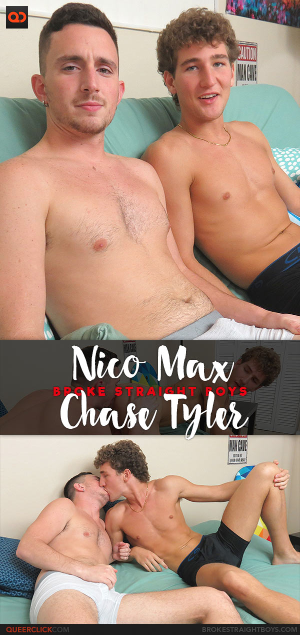 Broke Straight Boys: Chase Tyler Fucks Nico Max - Nico Gets Pounded by Chase Raw