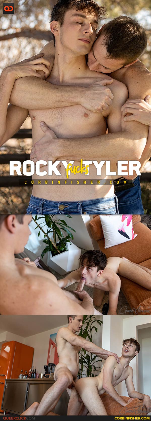 Corbin Fisher: Rocky Tate Fucks Tyler - The Beer Can Wait