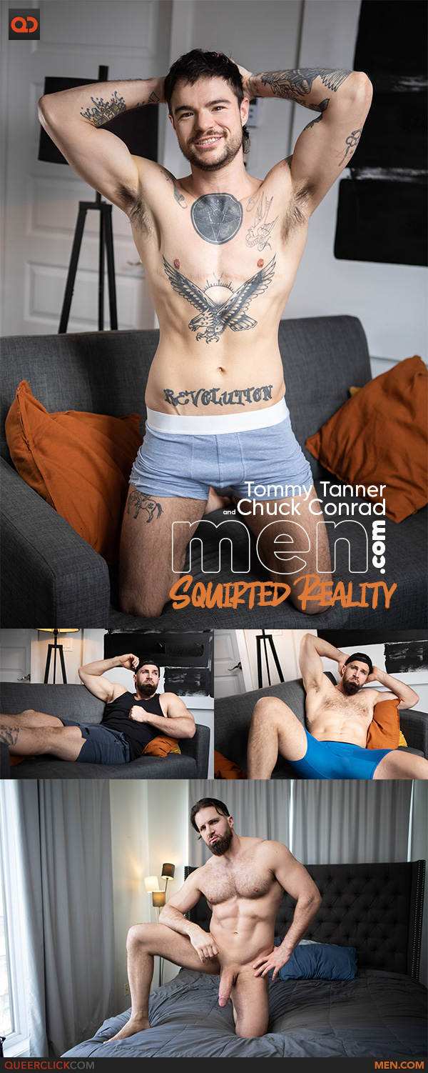 Men.com: Chuck Conrad and Tommy Tanner - Squirted Reality - a FTM scene