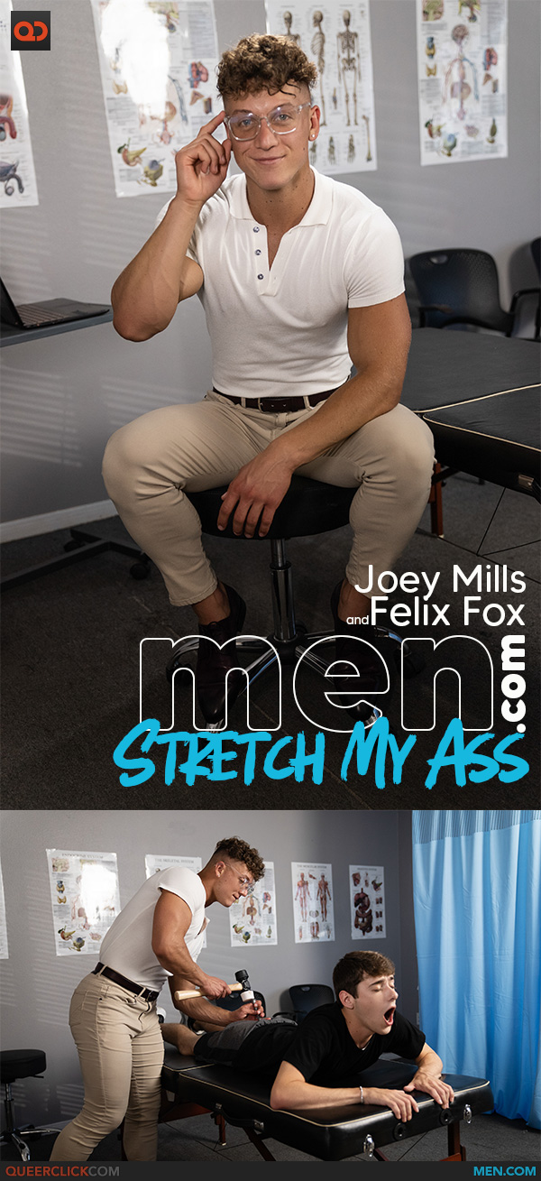 Men.com: Joey Mills and Felix Fox - Stretch My Ass