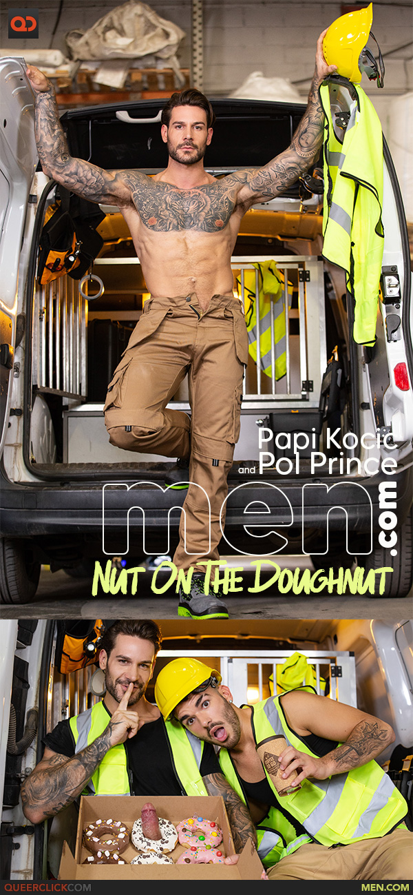 Men.com: Papi Kocic and Pol Prince - Nut On The Doughnut