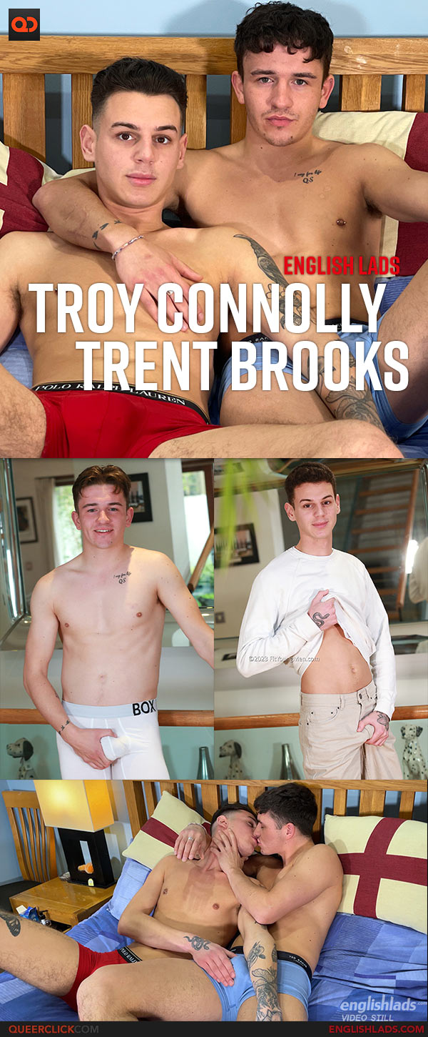 English Lads: Troy Connolly and Trent Brooks - Troy Fucks Trent