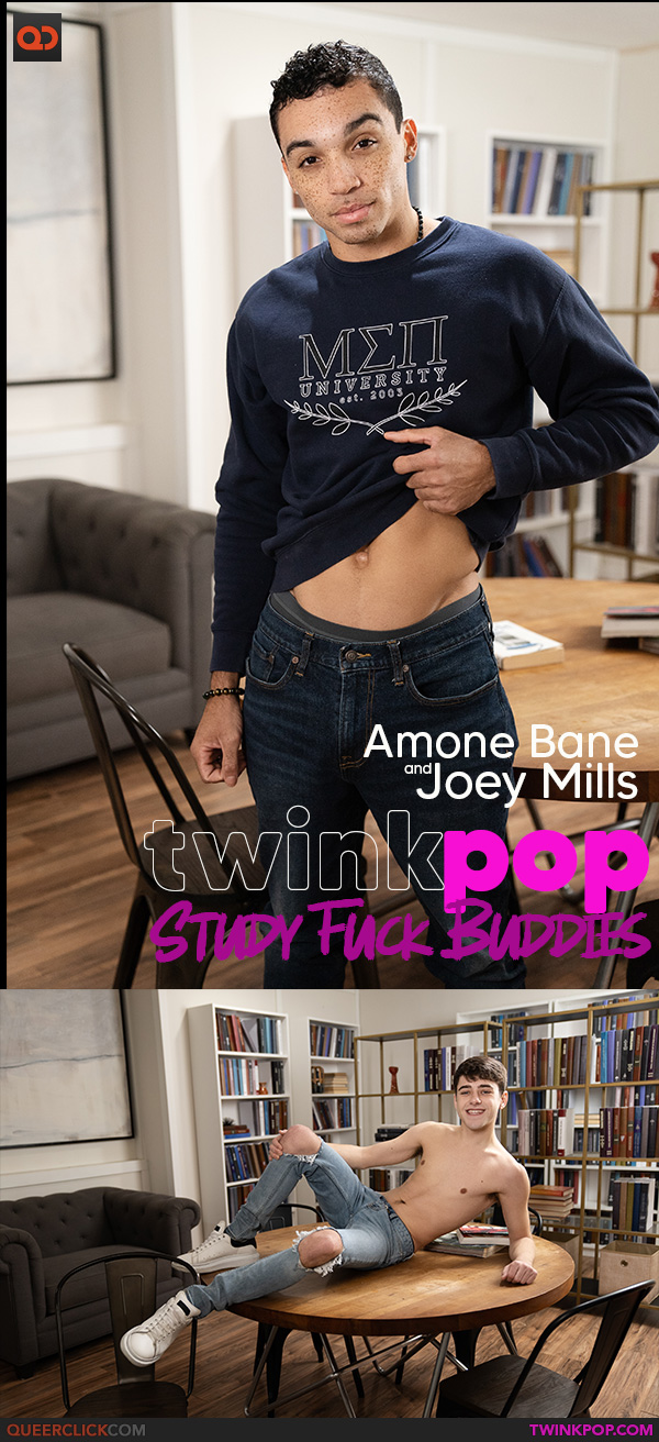 Twink Pop: Amone Bane and Joey Mills - Study Fuck Buddies