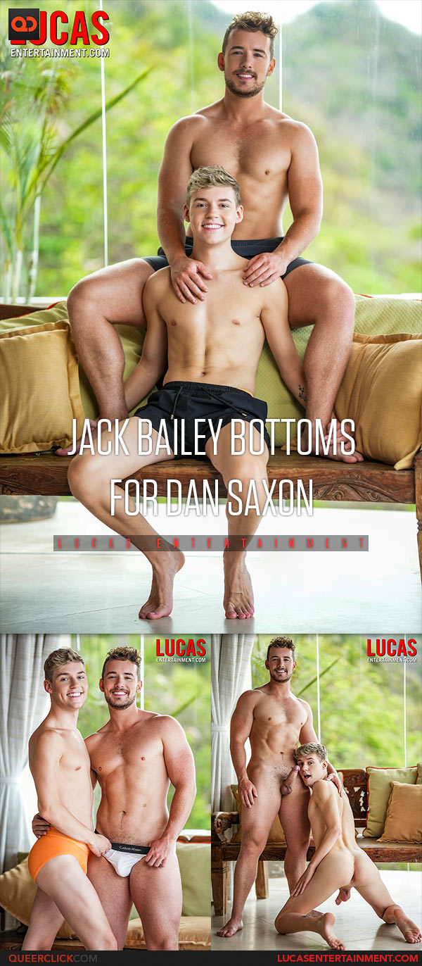 Lucas Entertainment: Dan Saxon Fucks Jack Bailey - Bareback Auditions 24
