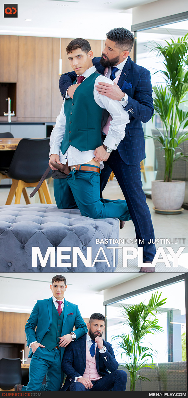 Men At Play: Bastian Karim and Justin Jett