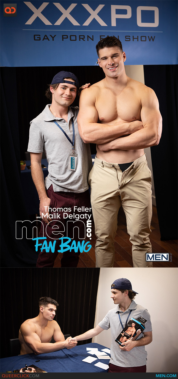 Men.com: Malik Delgaty and Thomas Feller - Fan Bang
