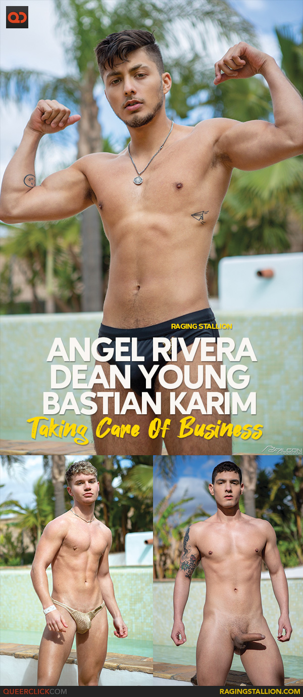Raging Stallion: Angel Rivera, Dean Young and Bastian Karim - Taking Care Of Business