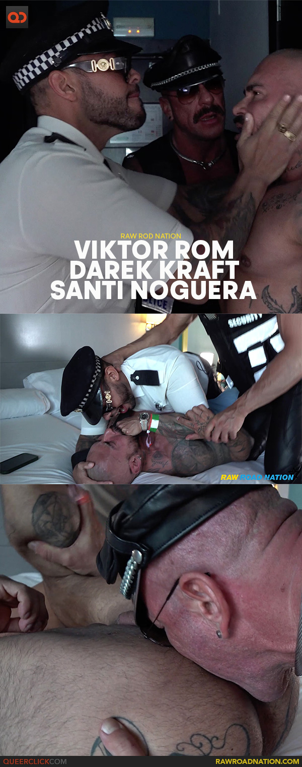 Raw Road Nation: Darek Kraft, Santi Noguera and Viktor Rom