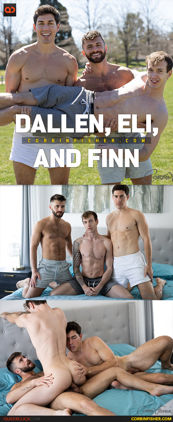 Corbin Fisher: Dallen, Eli, and Finn - Tagging Finn
