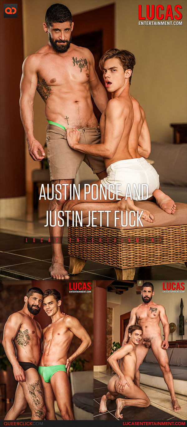 Lucas Entertainment: Austin Ponce and Justin Jett Flip Fuck