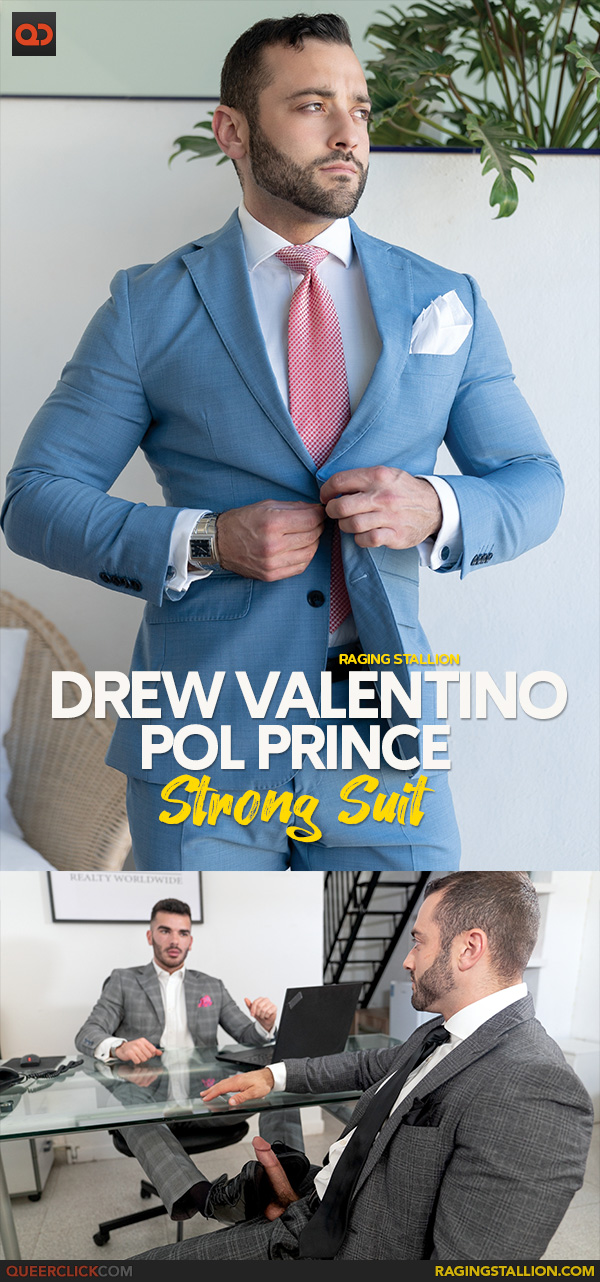 Raging Stallion: Drew Valentino and Pol Prince - Strong Suit