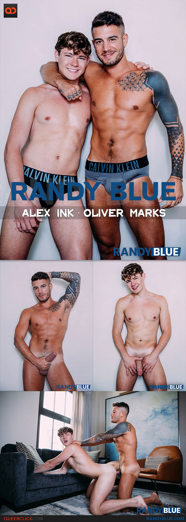 Randy Blue: Alex Ink Fucks Oliver Marks