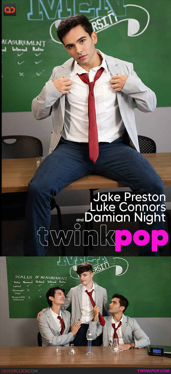 Twink Pop: Jake Preston, Luke Connors and Damian Night - Double Helix Part 2