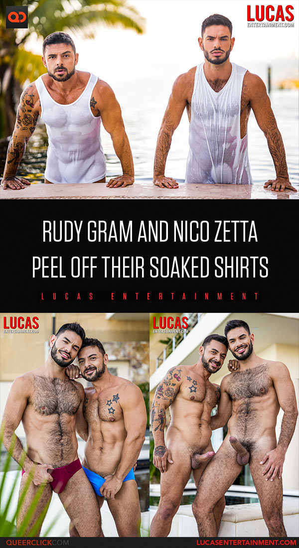 Lucas Entertainment: Nico Zetta Fucks Rudy Gram - Soaked Wet Studs
