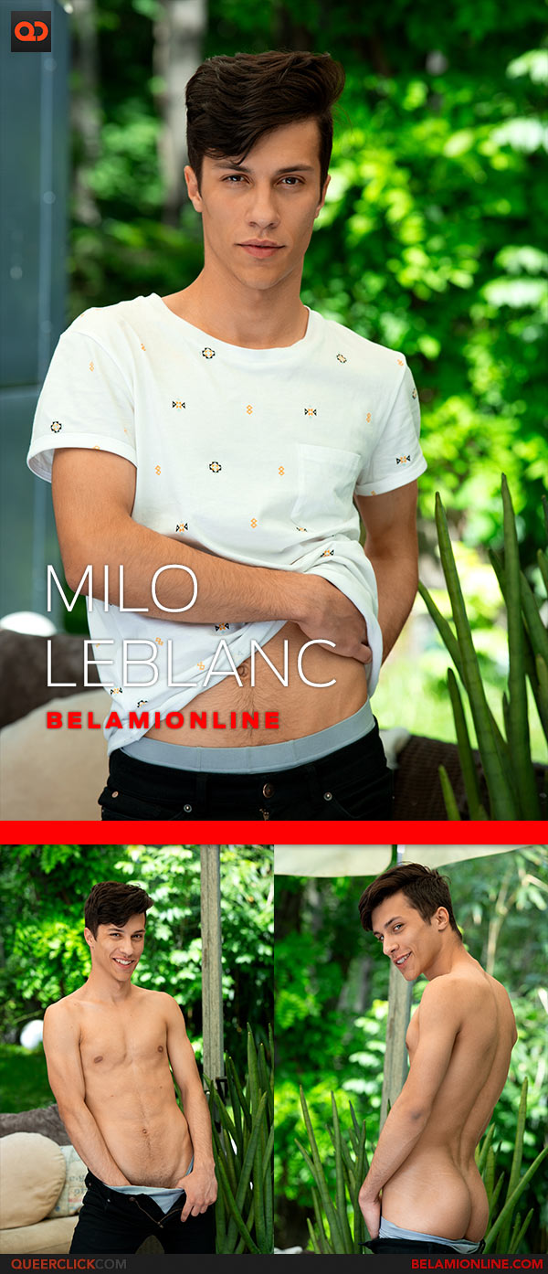 BelAmi Online: Milo Leblanc - Pin Ups / Model of the Week