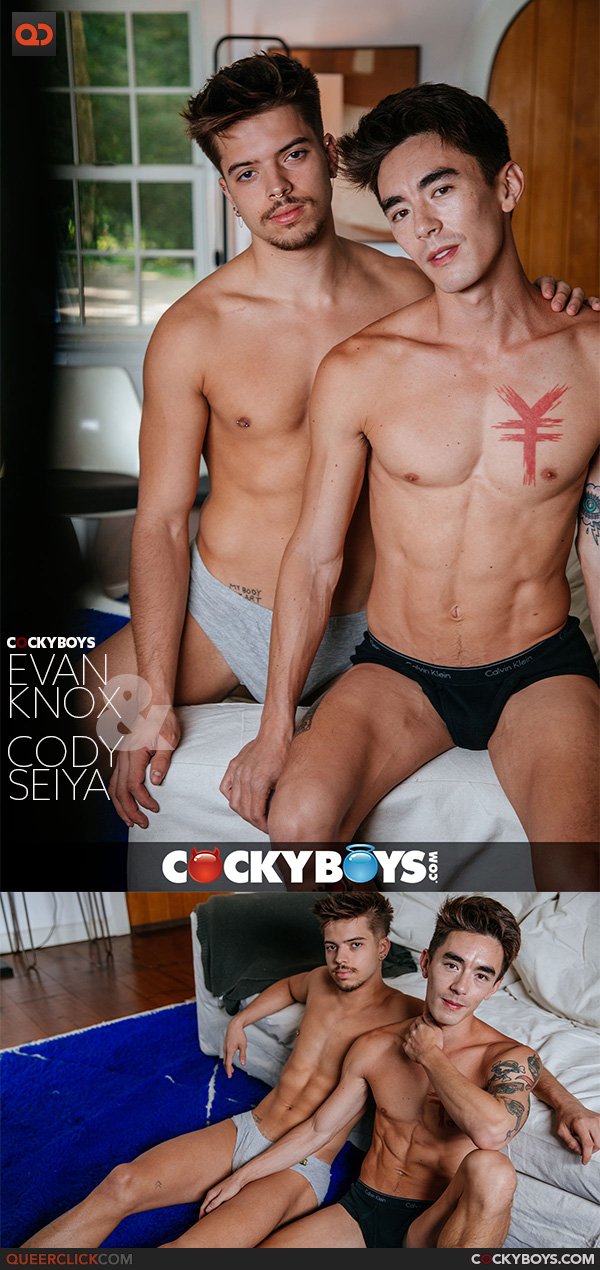 CockyBoys: Evan Knoxx and Cody Seiya