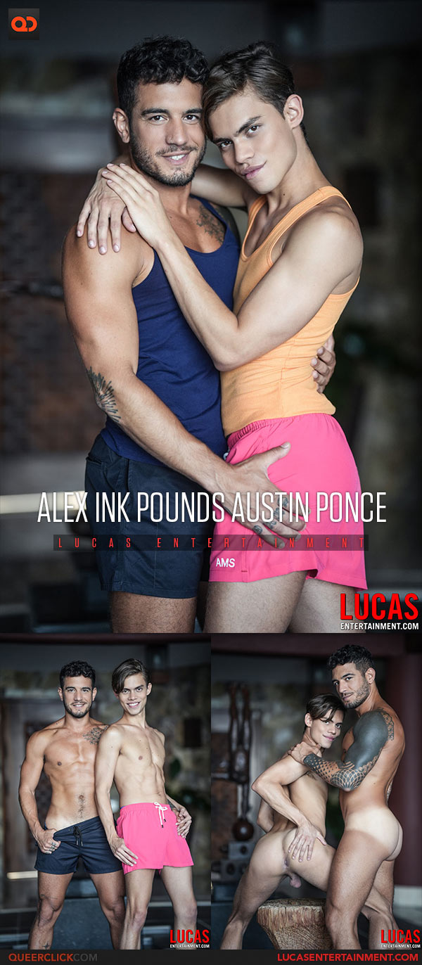 Lucas Entertainment: Alex Ink Fucks Austin Ponce