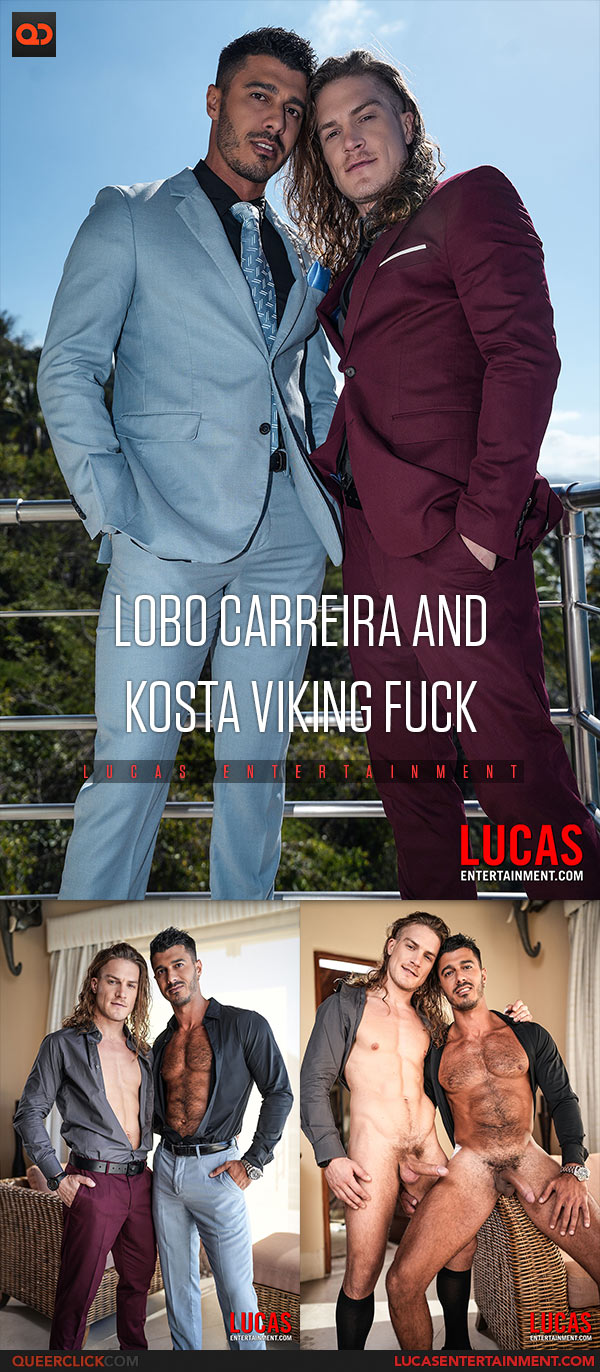 Lucas Entertainment: Lobo Carreira and Kosta Viking Fuck