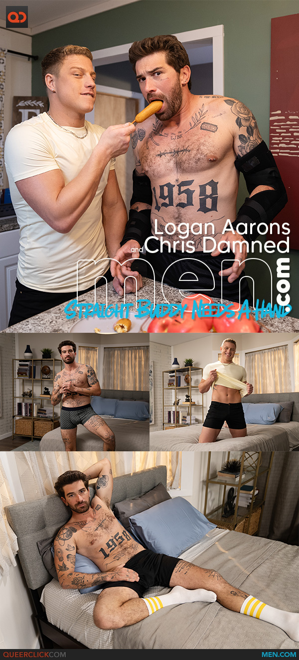 Men.com: Chris Damned and Logan Aarons