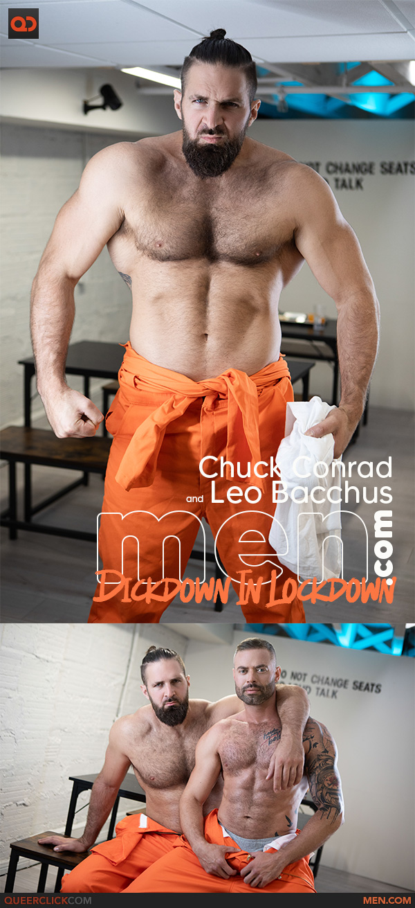 Men.com: Chuck Conrad and Leo Bacchus - Dickdown In Lockdown