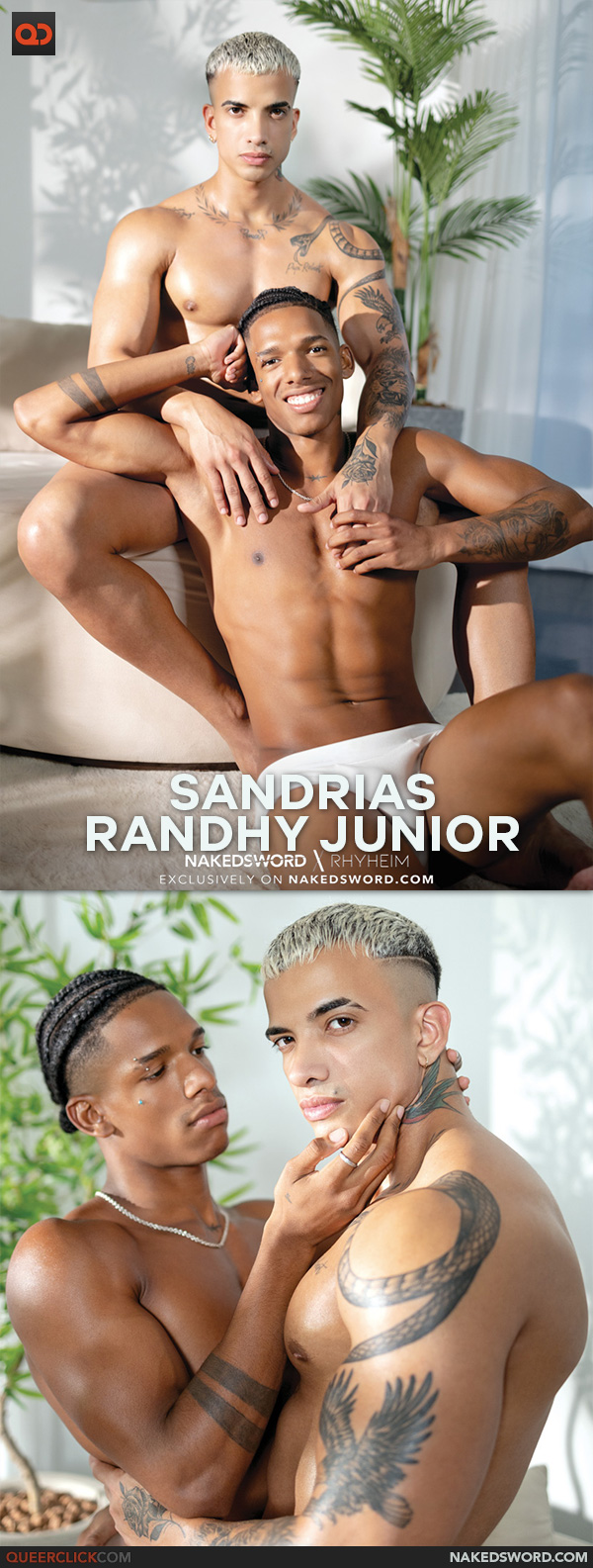 Naked Sword X Rhyheim: Randhy Junior And Sandrias