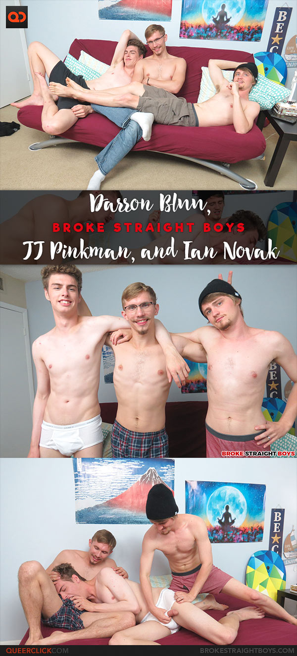 Broke Straight Boys: Darron Bluu, JJ Pinkman, and Ian Novak