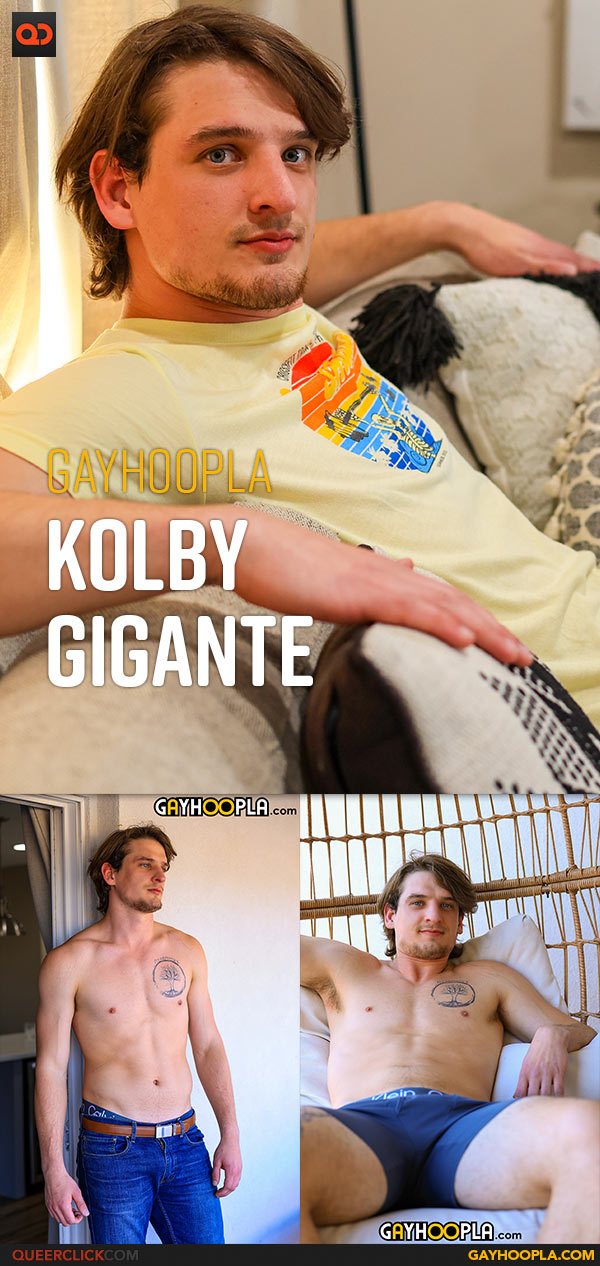Gayhoopla: Kolby Gigante Gets His Load Off