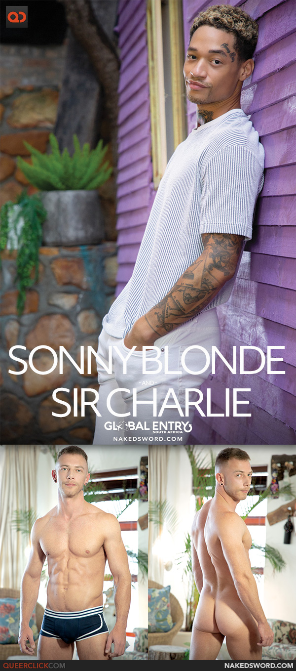 Naked Sword: Sonny Blonde and Sir Charlie