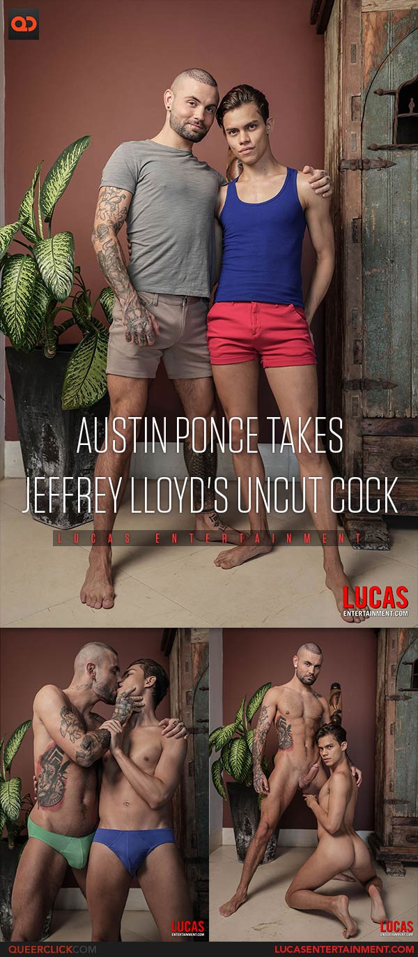 Lucas Entertainment: Jeffrey Lloyd Fucks Austin Ponce