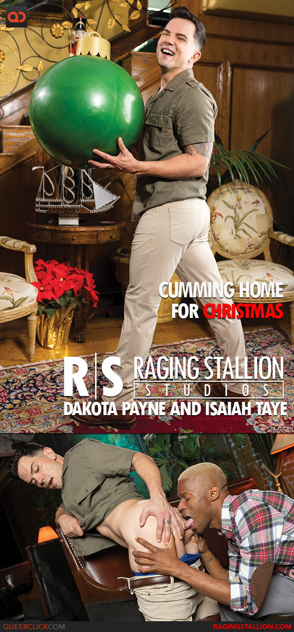 Raging Stallion: Dakota Payne and Isaiah Taye - Cumming Home For Christmas
