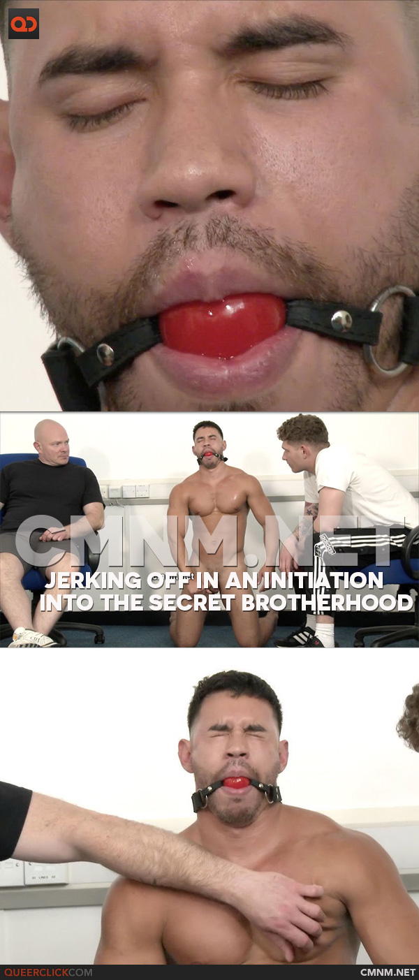 Jerking off in an Initiation into the Secret Brotherhood at CMNM.net