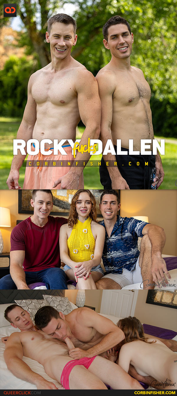 Corbin Fisher: Rocky Fucks Dallen in 'Dallen's Give And Take' - Bi MMF